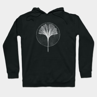 Wabi Sabi Ginkgo Leaf Hoodie